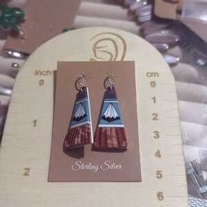 Sterling silver‎ earrings